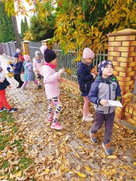 Zajączki na tropie jesieni 