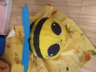 Przygotowania Pszczółek do konkursu na najpiękniejszą dynię